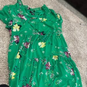 🟢10/$10 - Green DKNY dress